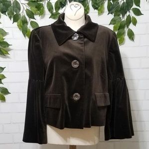 NWT Ellen Tracy Mahogany Coat